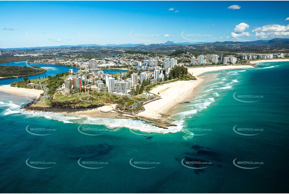 Aerial Photo Coolangatta QLD Aerial Photography