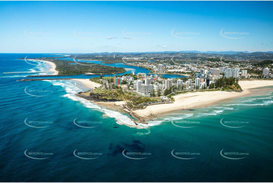 Aerial Photo Coolangatta QLD Aerial Photography