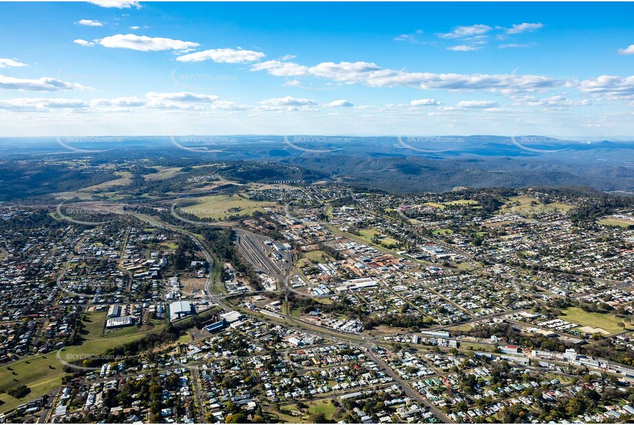 Aerial Photo North Toowoomba QLD Aerial Photography