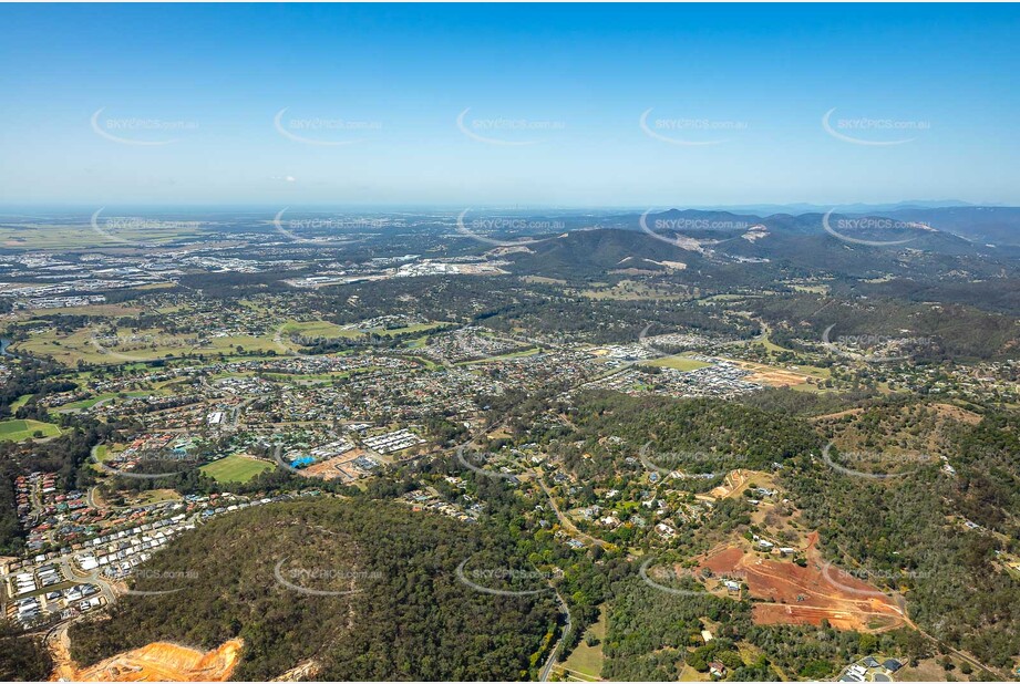 Aerial Photo Bahrs Scrub QLD Aerial Photography