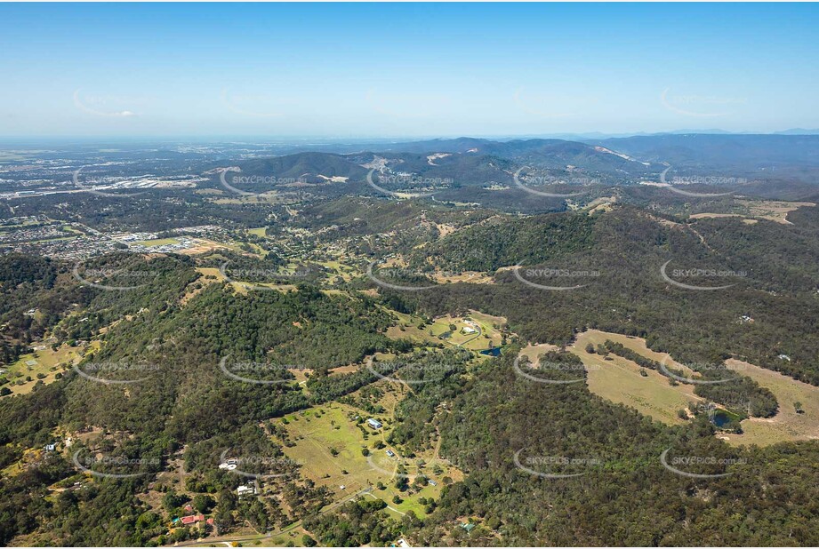 Aerial Photo Bahrs Scrub QLD Aerial Photography