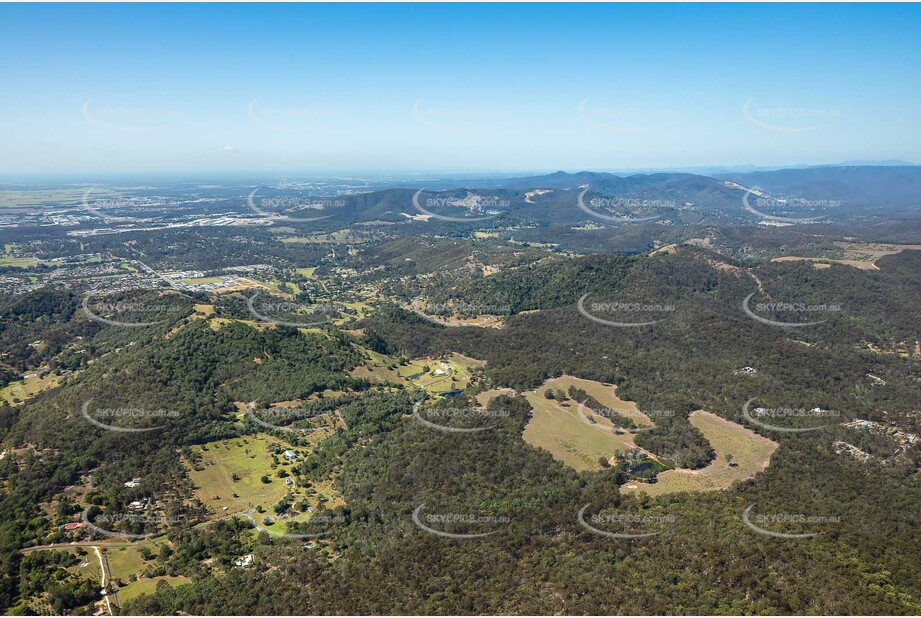 Aerial Photo Bahrs Scrub QLD Aerial Photography