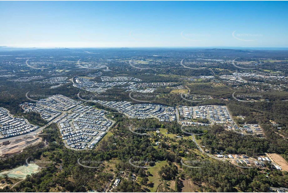 Aerial Photo Bahrs Scrub QLD Aerial Photography