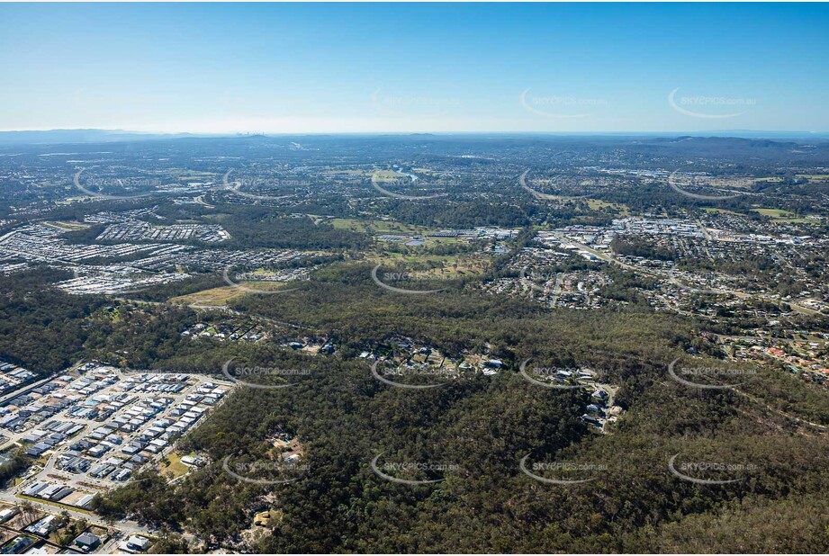 Aerial Photo Bahrs Scrub QLD Aerial Photography