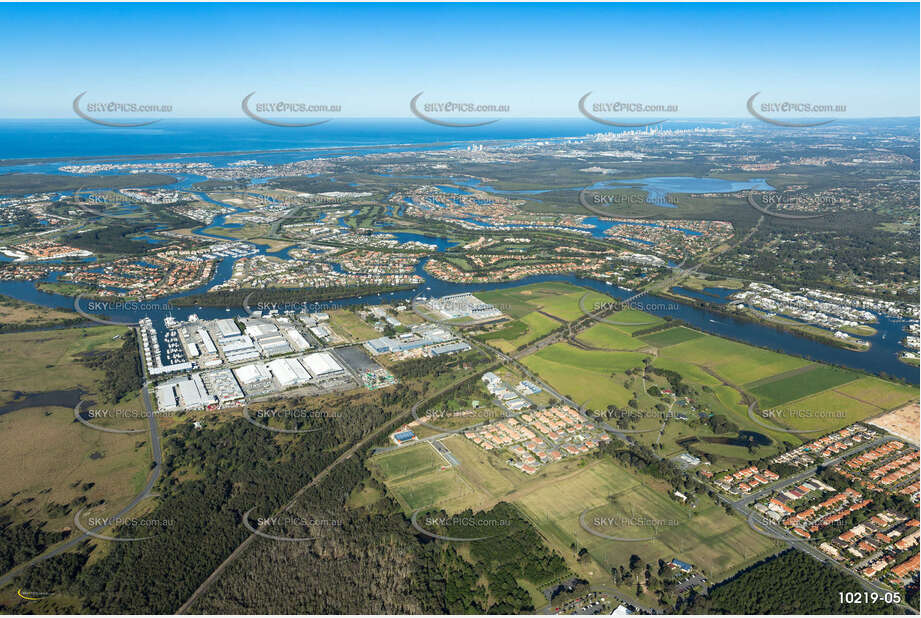 Aerial Photo Coomera QLD Aerial Photography