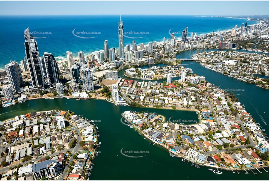 Aerial Photo Surfers Paradise QLD Aerial Photography