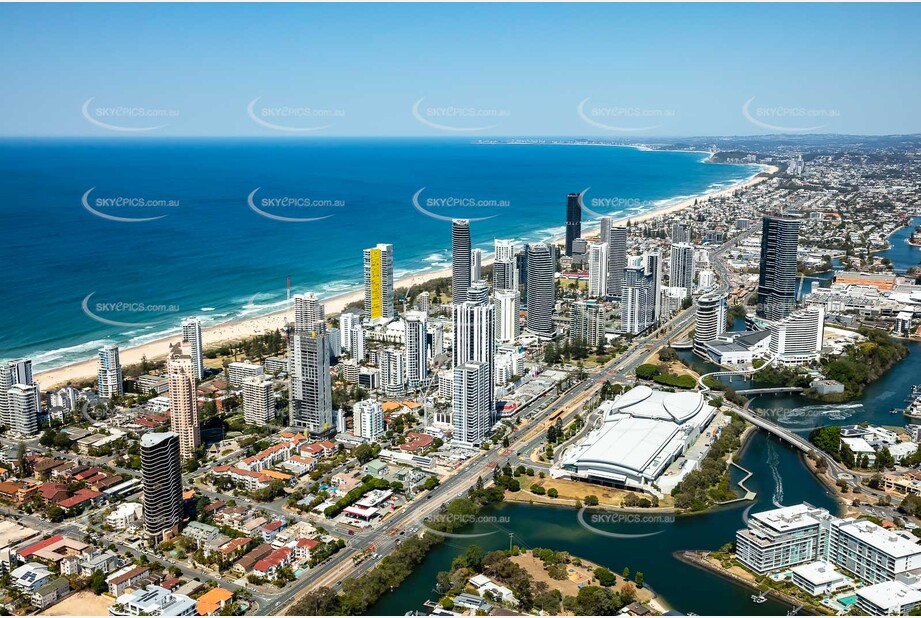 Aerial Photo Broadbeach QLD Aerial Photography