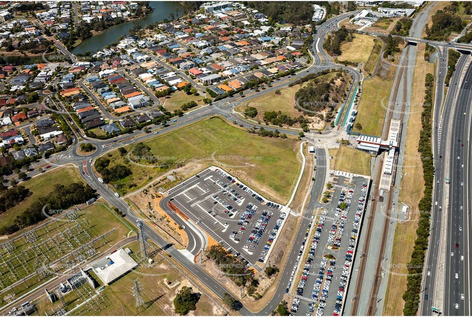 Aerial Photo Varsity Lakes QLD Aerial Photography