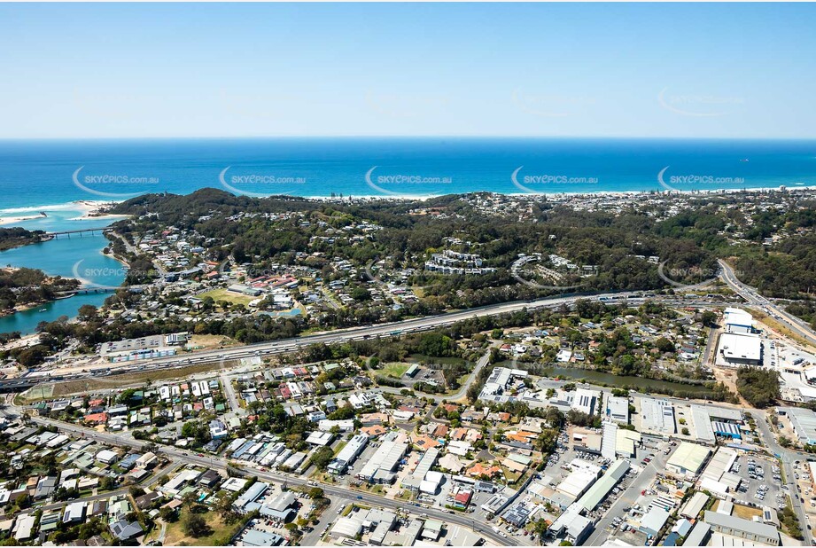 Aerial Photo Currumbin Waters QLD Aerial Photography