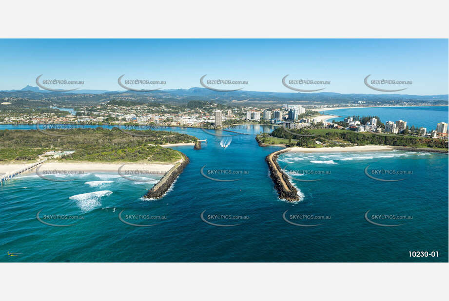 Tweed River Entrance & Bar Tweed Heads NSW Aerial Photography