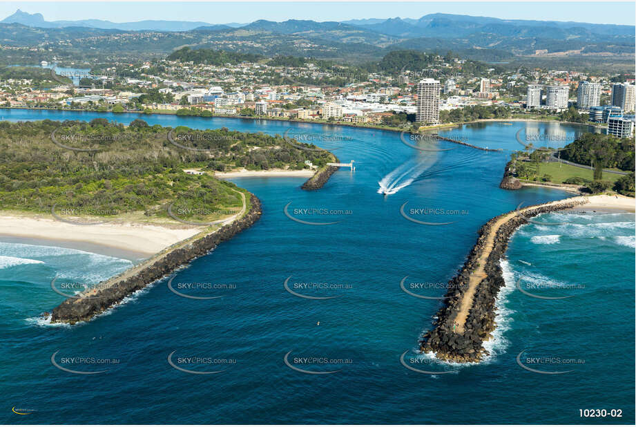 Tweed River Entrance & Bar Tweed Heads NSW Aerial Photography