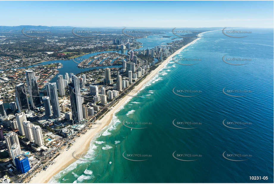 Aerial Photo Surfers Paradise QLD Aerial Photography