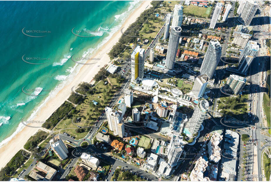 Aerial Photo Broadbeach QLD Aerial Photography