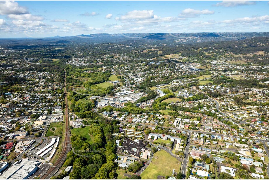 Aerial Photo Nambour QLD Aerial Photography