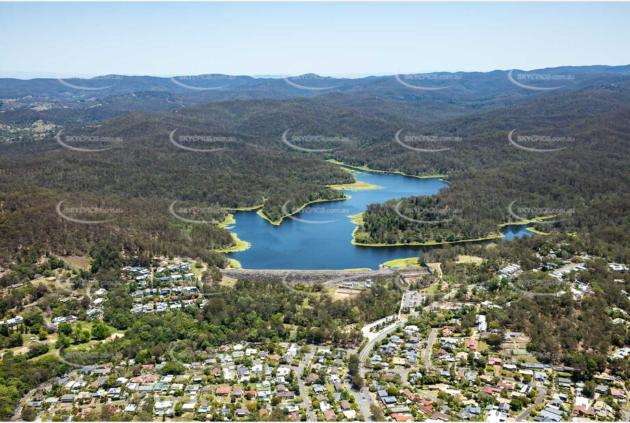 Aerial Photo Enoggera Reservoir QLD Aerial Photography