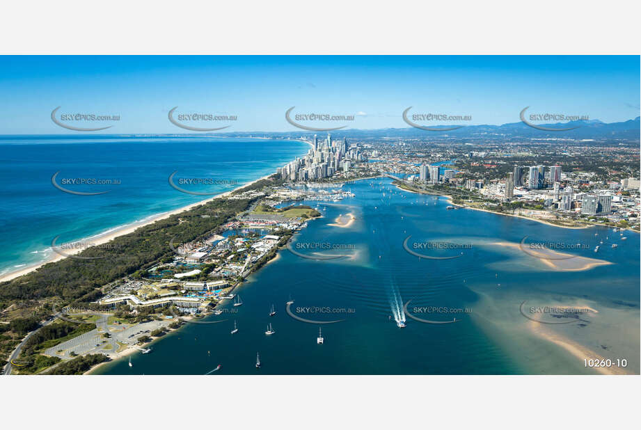 Aerial Photo Main Beach QLD Aerial Photography