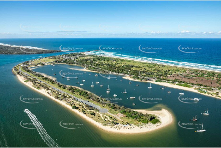 Aerial Photo Main Beach QLD Aerial Photography