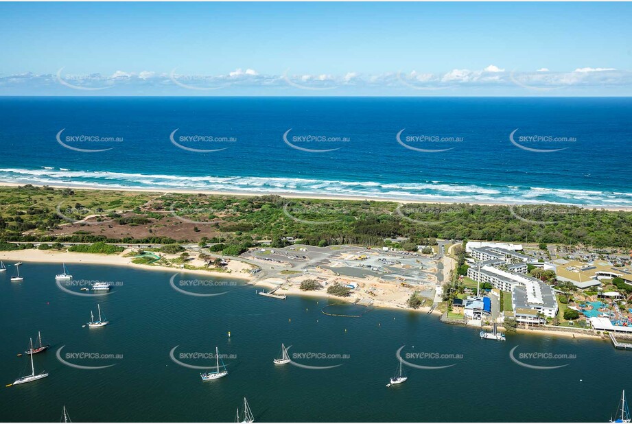 Aerial Photo Main Beach QLD Aerial Photography