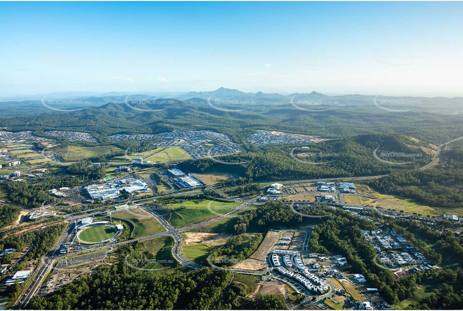 Aerial Photo Brookwater QLD Aerial Photography