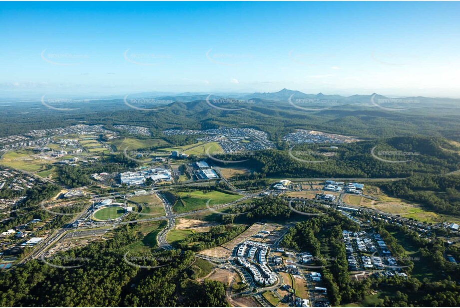 Aerial Photo Brookwater QLD Aerial Photography