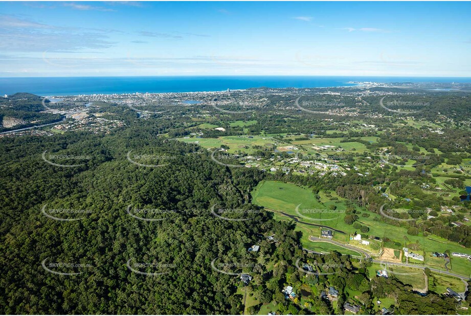 Aerial Photo Tallebudgera Valley QLD Aerial Photography