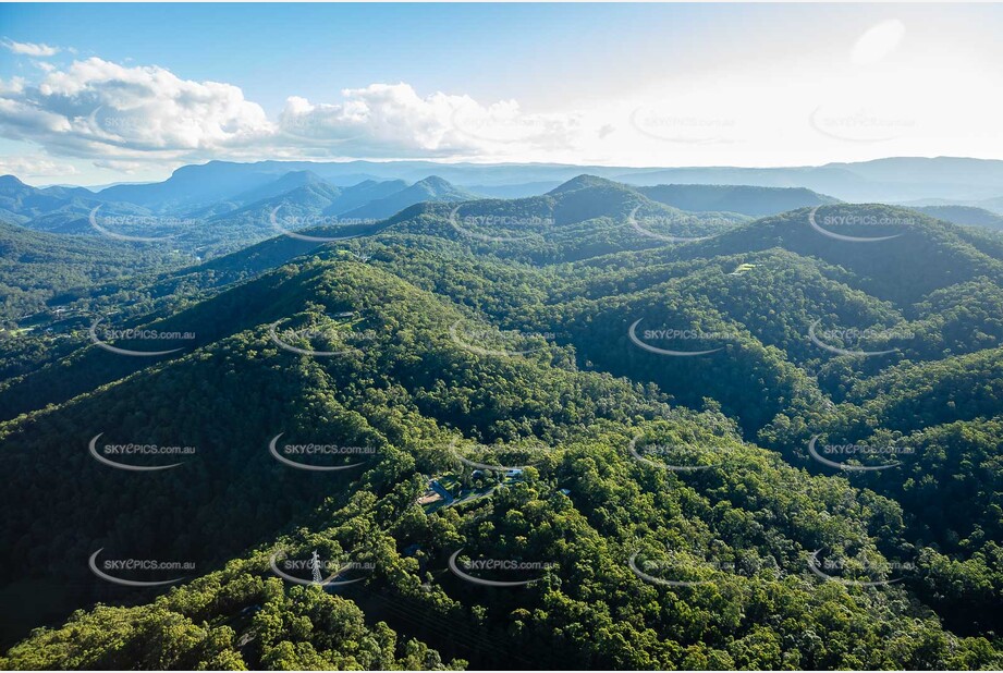 Aerial Photo Tallebudgera Valley QLD Aerial Photography