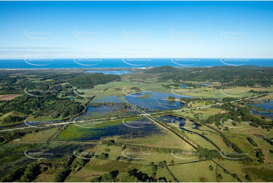 Aerial Photo Clothiers Creek NSW Aerial Photography