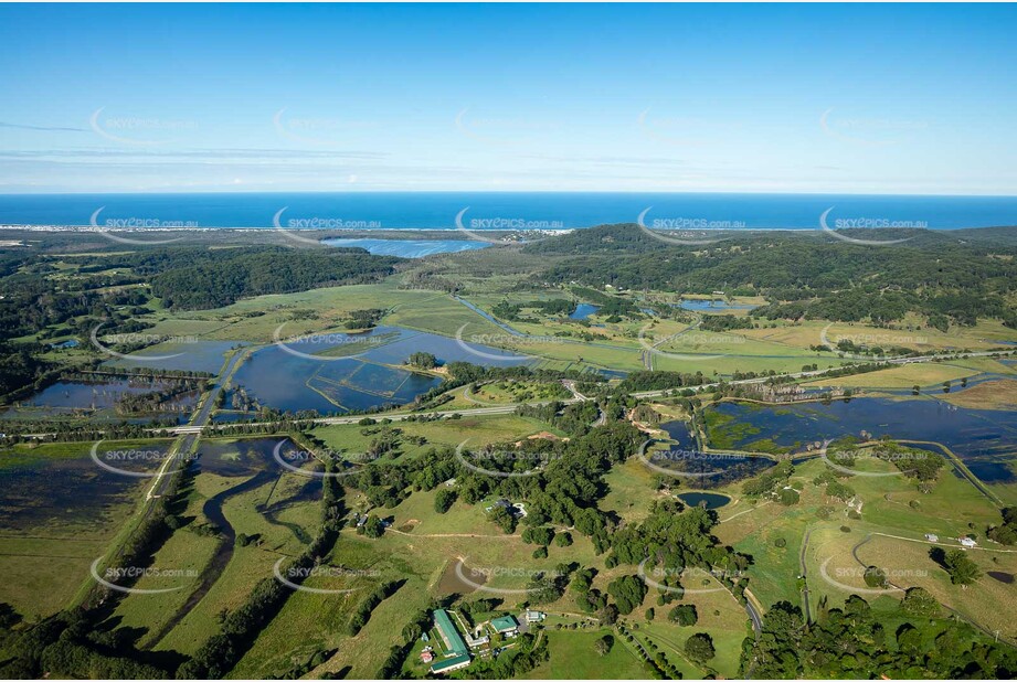 Aerial Photo Clothiers Creek NSW Aerial Photography