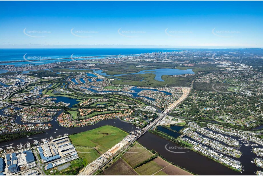 Aerial Photo Hope Island QLD Aerial Photography