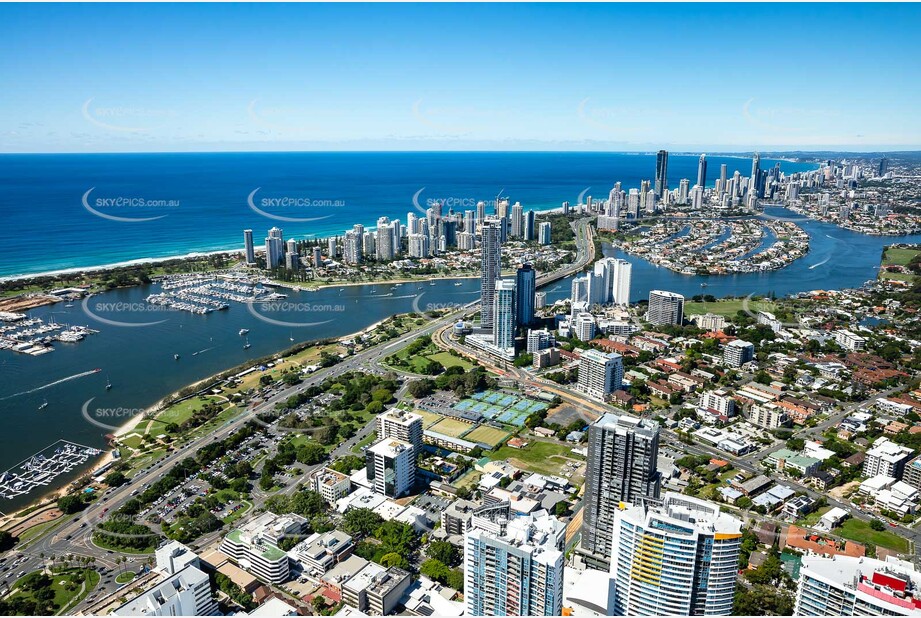 Aerial Photo Southport QLD Aerial Photography