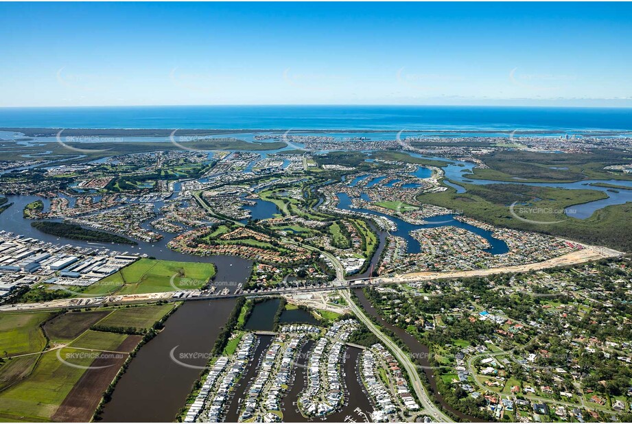 Aerial Photo Helensvale QLD Aerial Photography