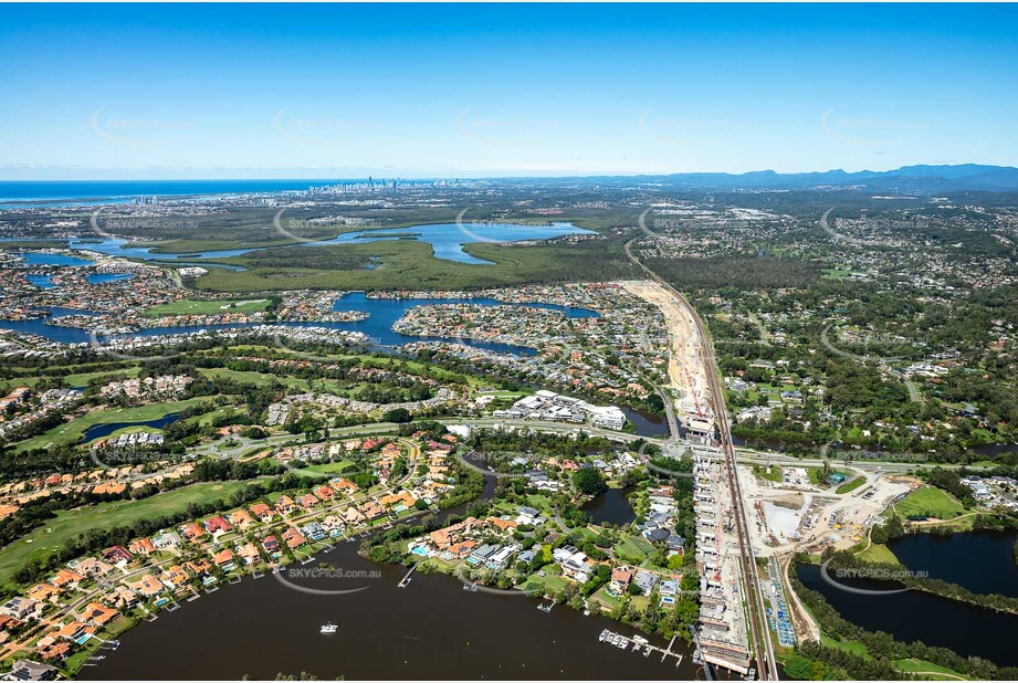 Aerial Photo Helensvale QLD Aerial Photography