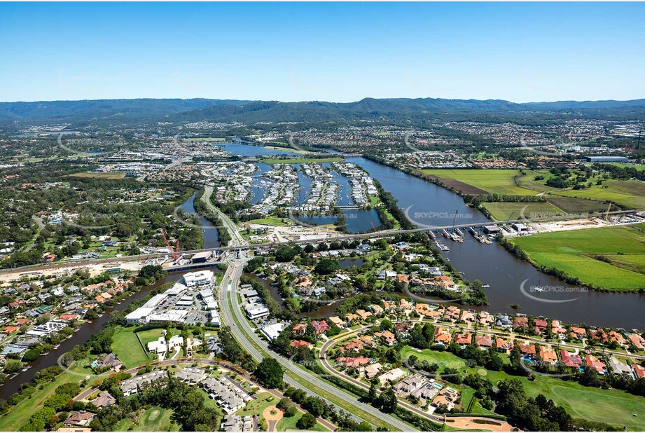 Aerial Photo Helensvale QLD Aerial Photography