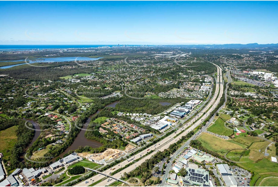 Aerial Photo Helensvale QLD Aerial Photography