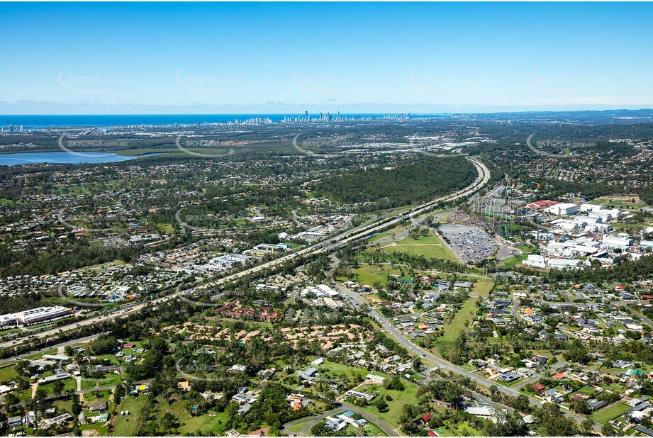 Aerial Photo Oxenford QLD Aerial Photography