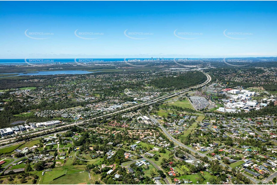 Aerial Photo Oxenford QLD Aerial Photography