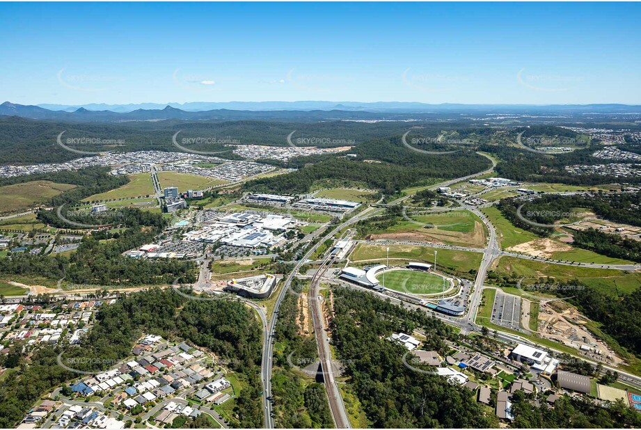 Aerial Photo Brookwater QLD Aerial Photography