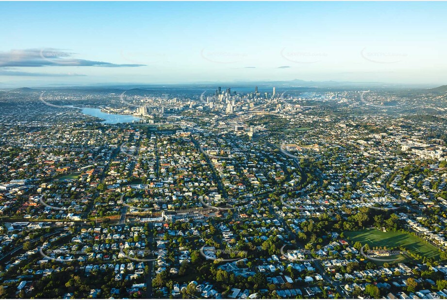 Aerial Photo Wooloowin QLD Aerial Photography