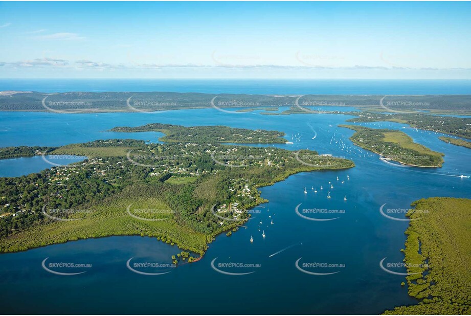 Aerial Photo Macleay Island QLD Aerial Photography