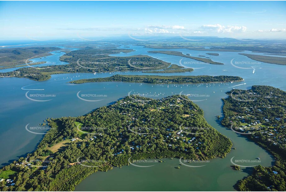 Aerial Photo Lamb Island QLD Aerial Photography