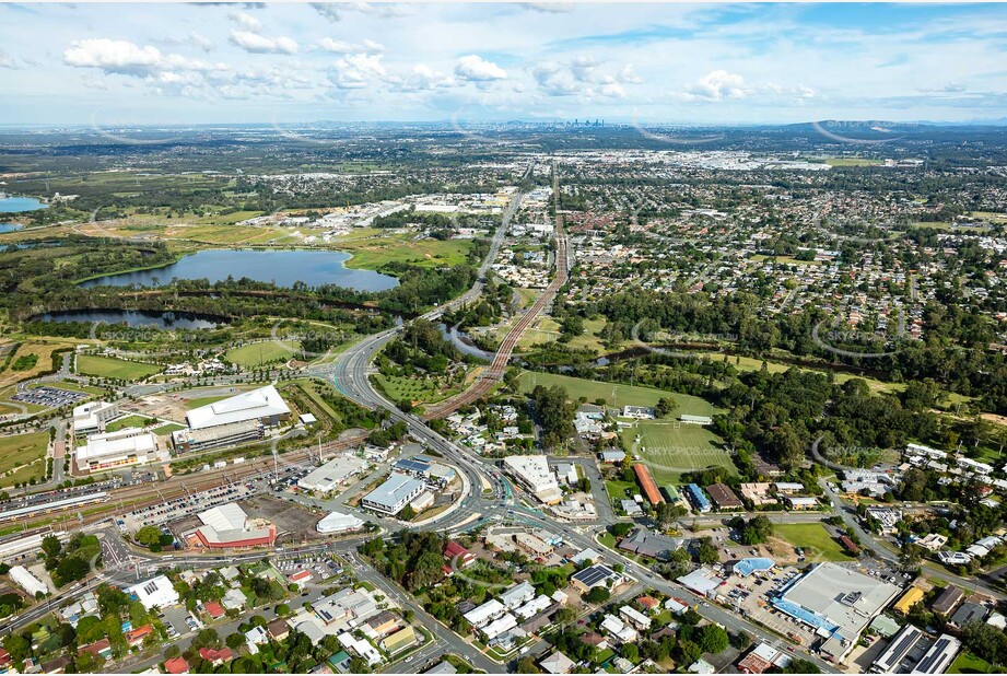 Aerial Photo Petrie QLD Aerial Photography