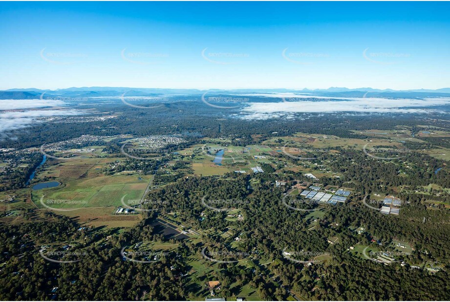 Aerial Photo Chambers Flat QLD Aerial Photography