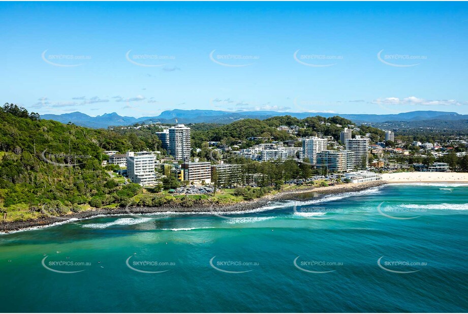 Aerial Photo Burleigh Heads QLD Aerial Photography