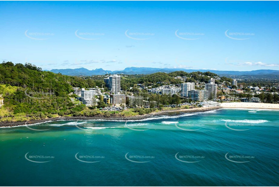 Aerial Photo Burleigh Heads QLD Aerial Photography