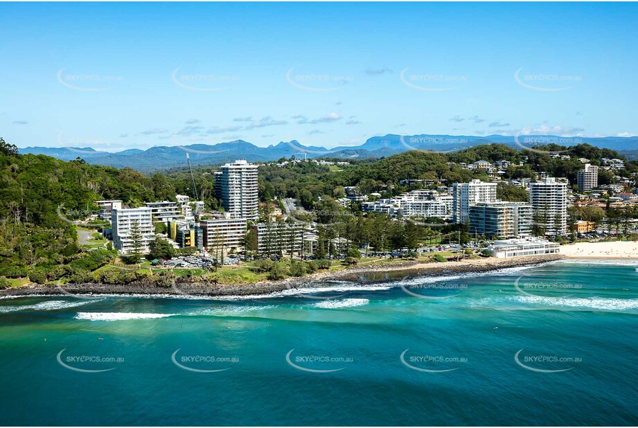 Aerial Photo Burleigh Heads QLD Aerial Photography