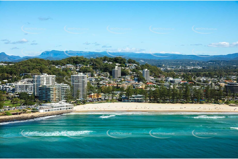 Aerial Photo Burleigh Heads QLD Aerial Photography