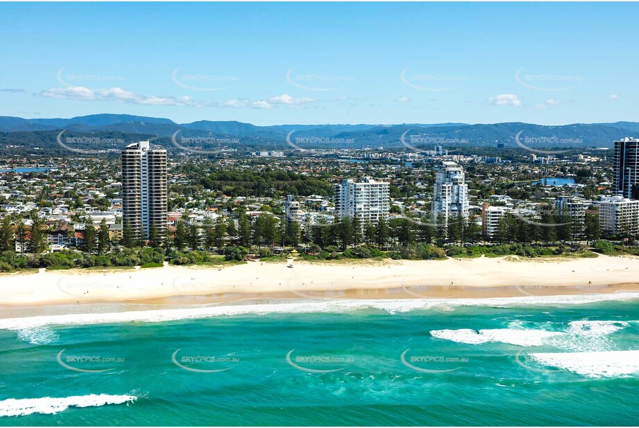 Aerial Photo Burleigh Heads QLD Aerial Photography