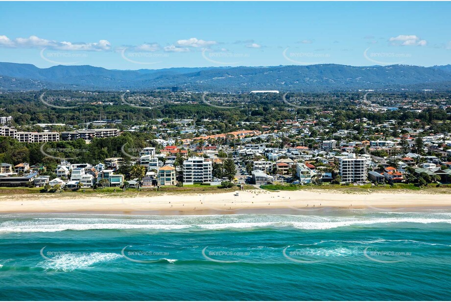 Aerial Photo Mermaid Beach QLD Aerial Photography