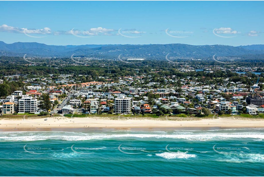 Aerial Photo Mermaid Beach QLD Aerial Photography