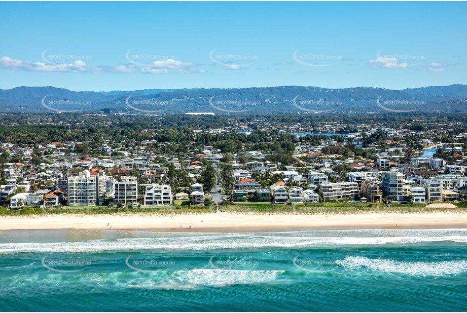 Aerial Photo Mermaid Beach QLD Aerial Photography